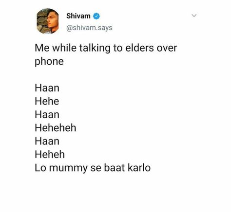 Desi Humor Funny, Funny Bio Quotes, Desi Humour, Desi Things, Desi Jokes, Desi Vibes, Funny Words To Say, Desi Quotes, Weird Quotes