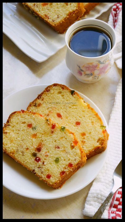 Afternoon Tea Birthday Cake, Tutti Frutti Cake, Basic Vanilla Cake Recipe, Walnut Cake Recipe, Date And Walnut, Date And Walnut Cake, Fruity Cake, Pumpkin Recipes Easy, Fruitcake Recipes