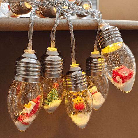 Christmas Tree Bulbs, Christmas Led String Lights, Bulb String Lights, Christmas String Lights, Christmas Wonderland, Family Christmas Gifts, Tree Lighting, Led String Lights, Christmas Tree Lighting