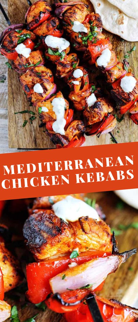 Lebanese Chicken Kabobs, Eating European, Garlic Yogurt Sauce, Chicken Board, Mediterranean Chicken Recipes, Garlic Yogurt, Yogurt Marinated Chicken, Man Recipes, Chicken Kebab Recipe