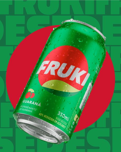 Fruki – Rebranding – Packaging Of The World Soft Drinks Packaging, Drinks Packaging, Master Brand, Brand Architecture, Beverage Packaging, Soft Drinks, Rio Grande, The Table, Visual Identity