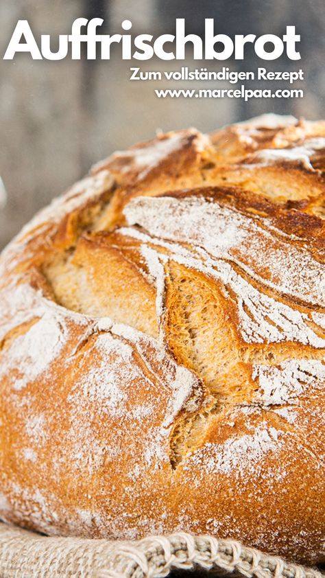 Hast du auch manchmal zu viel Sauerteig im Haus und weisst nicht, wohin damit? Dann versuche es mal mit diesem genialen Weizen - Roggen Auffrischbrot! Sourdough Molasses Brown Bread, Artisan Bread, Bread