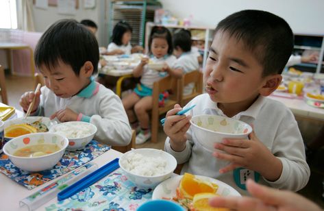 Japanese School Lunch, Food Japan, Japanese Kids, School Rules, Turmeric Benefits, Japanese School, School Food, Nutrition Education, Proper Nutrition