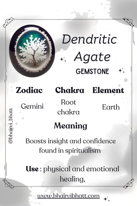 Dendritic Agate healing Chakra Meanings, Dendritic Agate, Emotional Healing, Agate Gemstone, Chakra, Physics, Agate, Meant To Be, Spirituality