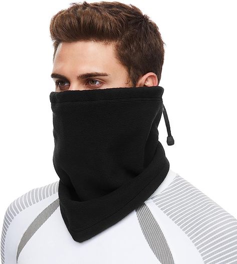 Amazon.com: LONGLONG Neck Warmer Gaiter- Winter Thicken Soft Elastic Fleece Skiing Face Scarf Mask : Clothing, Shoes & Jewelry Scarf Mask, Face Scarf, Winter Face, Ski Mask, Neck Gaiters, Neck Gaiter, Amazon Com, Head And Neck, Polar Fleece