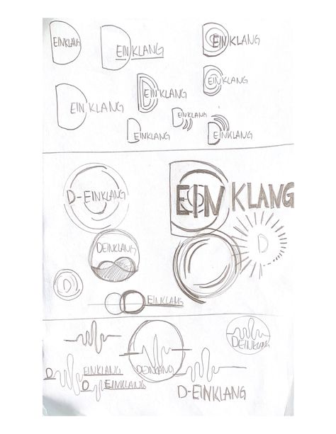 First simple sketches for the logo redesign: During the first brainstorming session, three different approaches already emerged. Simple Sketches, Logo Sketches, Logo Design Process, Logo Redesign, Sketches Easy, Design Drawing, Design Process, Designs To Draw, Art Ideas