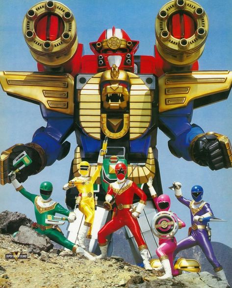 Power Rangers Zeo Power Rangers Cartoon, Zeo Rangers, Power Rangers Megazord, Power Rangers Zeo, Power Rangers Costume, Power Rangers Series, All Power Rangers, Japanese Superheroes, Power Rangers Art