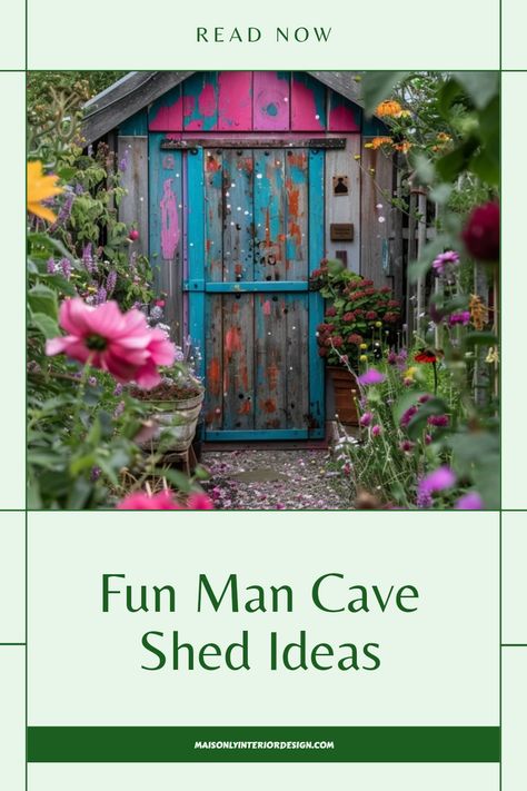 Explore innovative and fun man cave shed ideas for personalized backyard hangouts, featuring cozy spaces for relaxation and entertainment. Man Cave Shed Ideas, Man Cave Inspiration, Small Man Cave, Man Cave Shed, Games With Friends, Man Shed, Custom Sheds, Ultimate Man Cave, Backyard Shed