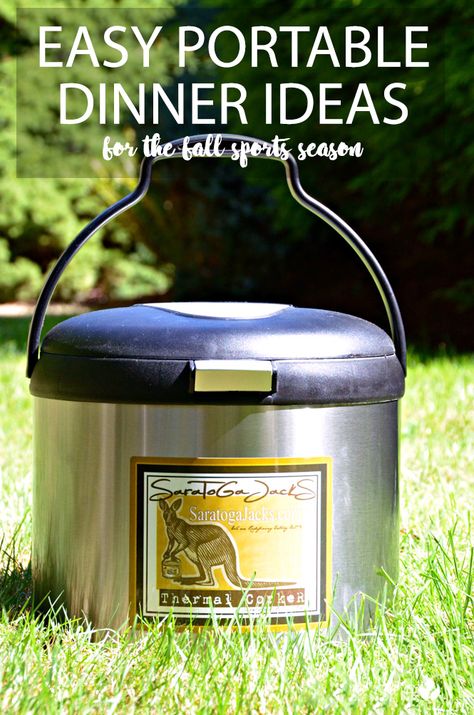 Easy Portable Dinners - Introducing the Thermal Cooker Portable Dinner Ideas, Off Grid Kitchen, Thermal Cookers, Thermal Cooking, Thermal Cooker, Boat Living, Solar Cooking, Camping Menu, Slow Cooker Casserole