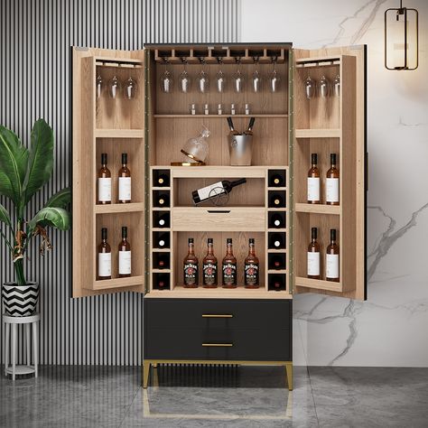 Wine bottle storage ideas