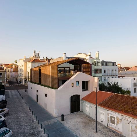 Fabric Buildings, Barrel Vault Ceiling, Limestone Wall, Brick Architecture, Adaptive Reuse, Small Patio, Brickwork, Residential Building, Family House