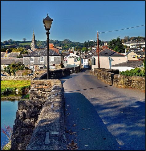 Lostwithiel Bridge, Cornwall - Nikon D3100. DSC_0087sq by bobchin1941, via Flickr Stone Fireplaces, Vr Lens, Nikon D3100, West Cornwall, Devon And Cornwall, Lovely Places, Rural Retreats, Seaside Village, Cornwall England