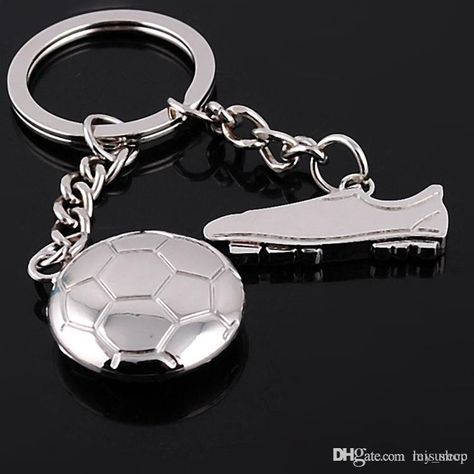 Best Keychain Creative Fine Fashion Advertising Gift Personalized Soccer Shoes Key Chain Kc563 Under $0.88 | Dhgate.Com Soccer Jewelry, Best Soccer Shoes, Wedding Keychain, Shoes Football, Car Key Ring, Personalized Shoes, Shoes World, Metal Keychain, Football Shoes