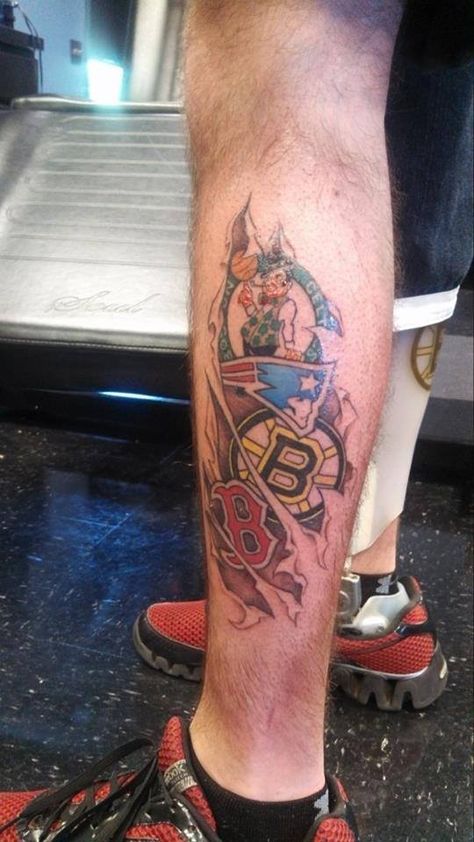 New England Sports New England Tattoo, England Tattoo, Jordan Tattoo, Boston Tattoo, Sport Tattoos, England Sports, Men Tattoos Arm Sleeve, Different Tattoos, Boston Sports