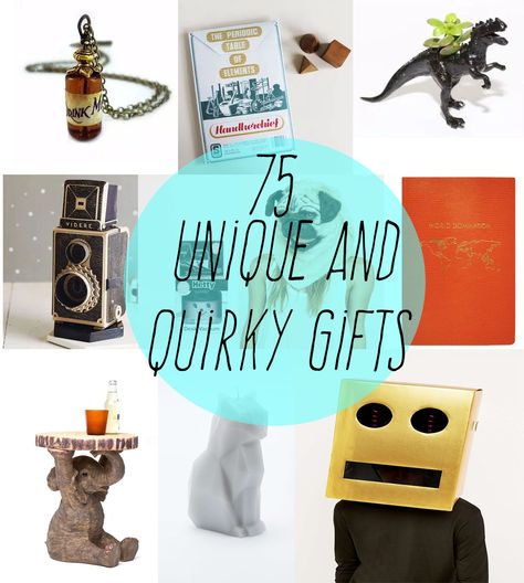 Weird, Fun Gifts You Didn't Know You Wanted This one's for all the weirdos, the nerds, the geeks, the kind of "different" people, or just anyone that would like something different this Christmas  ... Funky Gifts Ideas, Eclectic Gift Ideas, Weird Gift Ideas, Quirky Gifts For Him, Teen Party Themes, Quirky Gift Ideas, Quirky Christmas Gifts, Hipster Gifts, Eclectic Gifts