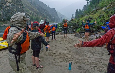 When packing for a rafting trip, there's one piece of gear you should never leave behind--your rain gear. Here's why you should always bring it... Rafting Gear, Rain Gear, Bring It, Rafting, Getting Out, Outdoor Gear, The Secret, Favorite Places, Bring It On