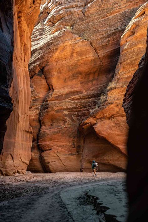 Buckskin Gulch and Paria Canyon – The Ultimate Backpacking Guide | HA Buckskin Gulch, Paria Canyon, Rock Valley, Backpacking Guide, Slot Canyons, Valley Road, Slot Canyon, Trekking Poles, Antelope Canyon