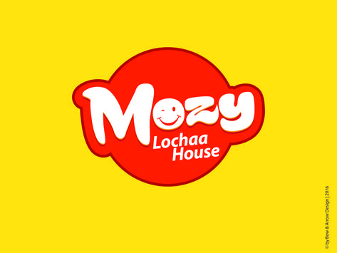 Mozy lochaa house #fastfood #logodesign #logo #foodlogo #food Fast Food Logo Idea, Yummy Logo Design, Food Business Logo Ideas, Snack Logo Design Ideas, Food Product Logo, Fast Food Logo Design, Food Brand Logo, Food Branding Design, Logo Snack