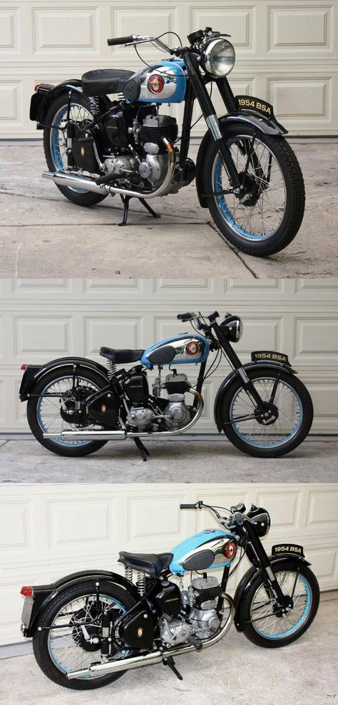 Moped Motorcycle, Bsa Motorcycle, Racer Motorcycle, Canoga Park, British Motorcycles, Motorized Bicycle, Classic Motorcycle, Motorcycle Types, Used Bikes