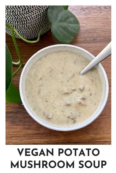 Potato Mushroom Soup, Mushroom Potato Soup, Fresh Mango Salsa Recipe, Best Mushroom Soup, Mushroom Potato, Potato Mushroom, Vegan Mushroom Soup, Healthy Liver Diet, Gene Mutation