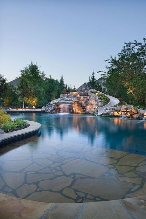 Luxury Swimming Pools, Pool Picture, Luxury Pools, Dream Pools, Spa Design, Beautiful Pools, Swimming Pool Designs, Dream Backyard, Pool Spa