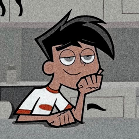 Danny Phantom Profile Pictures, Danny Phantom Profile Pic, Danny Phantom Icons Aesthetic, Cartoon Pfp Boy, Cartoon Character Profile Picture, Pfp Cartoon Boy, Johnny Phantom, Cartoon Characters Pfp, Danny Phantom Pfp