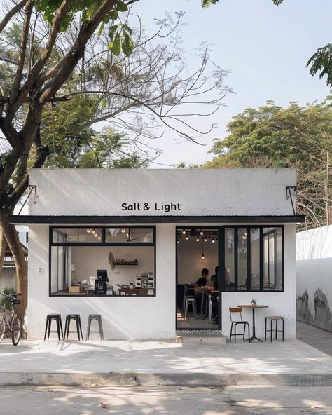 Coffee Shop Counter, Container Coffee Shop, Coffee House Design, Mini Cafe, Small Coffee Shop, Small Cafe Design, Retail Space Design, Coffee Shop Interior Design, Cafe Shop Design