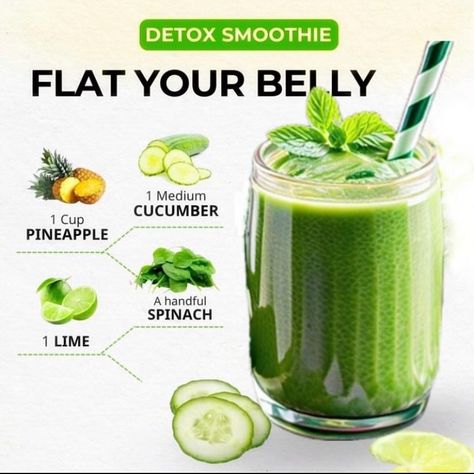 Try This Smoothie Drink if you wana flat belly If you’ve gained some weight recently, started to feel like you have no energy, have constant cravings or noticed frequent skin breakouts - it’s a sign that you need a DETOX.  This smoothie very easy to make. Let’try Please tap ❤️ if you like this post. Thank you! Check the LINK 🔗 in my bio (👉 ) and join the 21-Day Smoothie Diet Challenge TODAY!⁣ ⁣ Here’s how it works:  ⁣ 📅 For the next 21 days replace two of your meals (breakfast & lunch) with... Fat Burning Smoothies Belly, Free Smoothie Recipes, Flat Belly Smoothie, Fruit Smoothie Recipes Healthy, Smoothie Cleanse, Smoothie Challenge, Fat Burning Smoothies, Healthy Drinks Smoothies, Smoothie Diet Plans