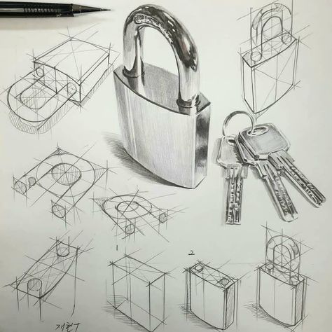 Improve Your Drawing Skills, How To Draw Anything, Improve Your Drawing, Geometric Shapes Drawing, Perspective Sketch, Structural Drawing, Draw Anything, Perspective Drawing Architecture, Perspective Drawing Lessons