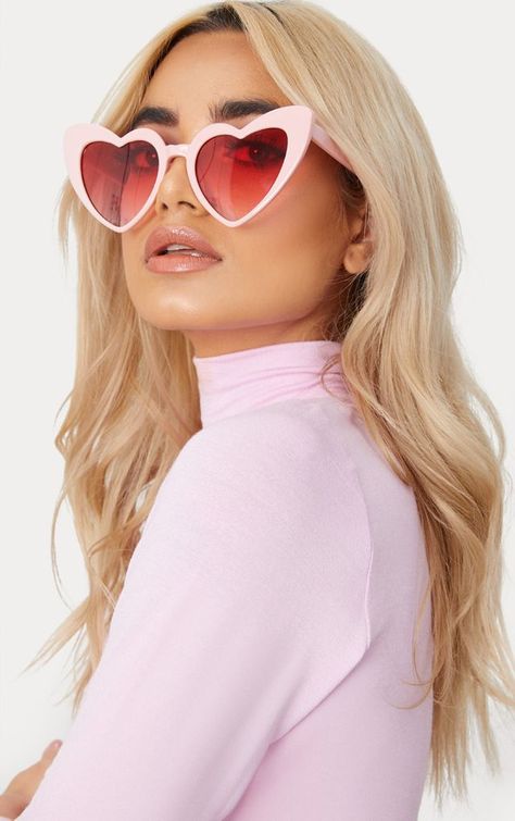 Pink Heart Shape Sunglasses Pink Heart Sunglasses, Heart Shape Sunglasses, Bridal Party Accessories, Bridal Squad, Funky Glasses, Heart Shaped Glasses, Shape Sunglasses, Heart Glasses, Bachelorette Party Bride