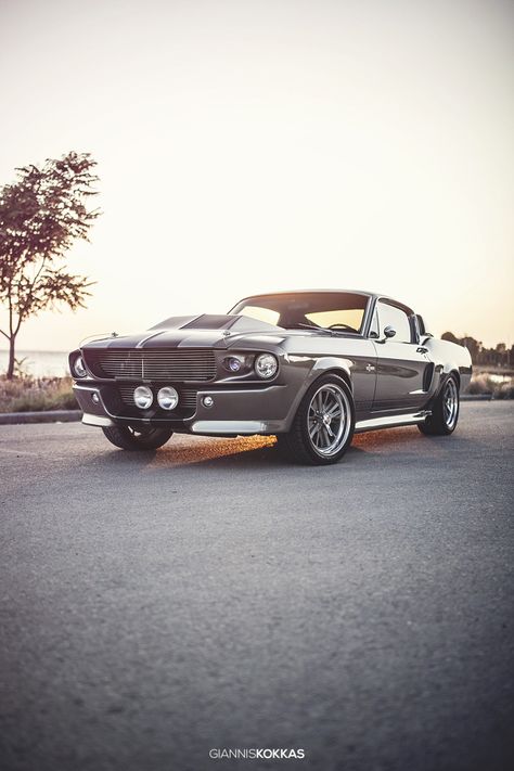 Shelby GT500 ≠ Eleanor by Giannis Kokkas, via Behance 1967 Gt500, Old Mustang, Shelby Gt 500, Gone In 60 Seconds, 1967 Mustang, Shelby Mustang, Shelby Gt, Carroll Shelby, Ford Shelby