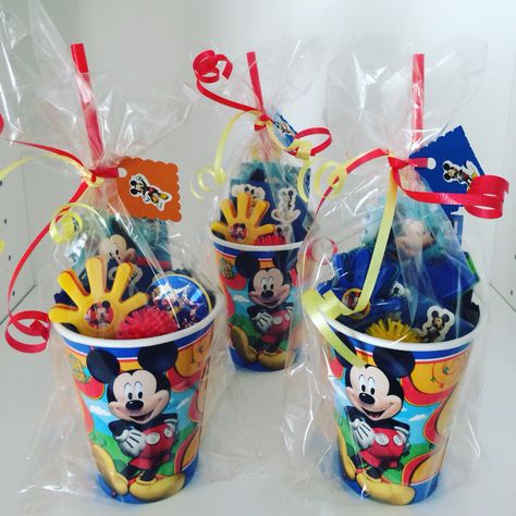 Mickey Mouse Birthday Gift Bags, Mickey Mouse 1st Birthday Party Favors, Mickey Mouse Birthday Gifts Ideas, Party Favor 1st Birthday, Mickey Mouse Favors Ideas, Mickey Mouse Fun House Party, 3rd Mickey Mouse Birthday, Mickey Mouse Birthday Favors, Mickey Mouse Clubhouse Party Favors