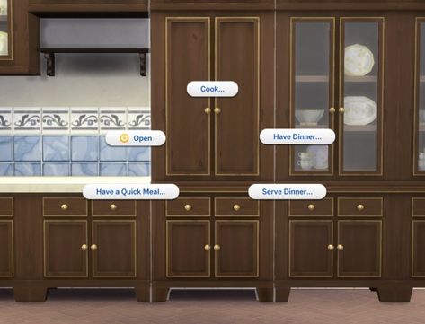 Mod The Sims: Fitted Country Kitchen Cupboard by plasticbox • Sims 4 Downloads Sims 4 Victorian, Sims Funny, Sims 4 Build Buy Cc, Sims 4 Decades Challenge, Build Buy Cc, Sims 4 Traits, Sims Custom Content, Victorian Kitchen, Cc Sims4