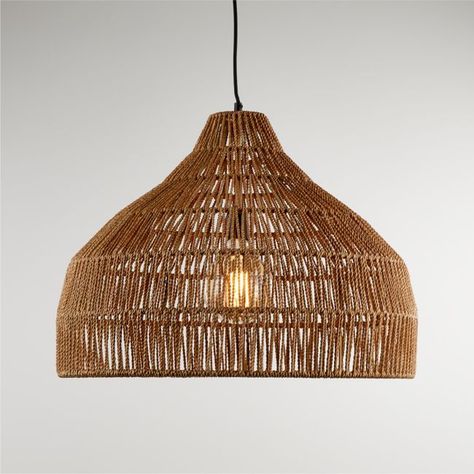 Cabo Large Woven Pendant Light Woven Pendant Light, Large Pendant Light, Rattan Light Fixture, Rope Pendant Light, Farmhouse Kitchen Lighting, Rattan Pendant, Large Pendant Lighting, Basket Lighting, Rattan Pendant Light