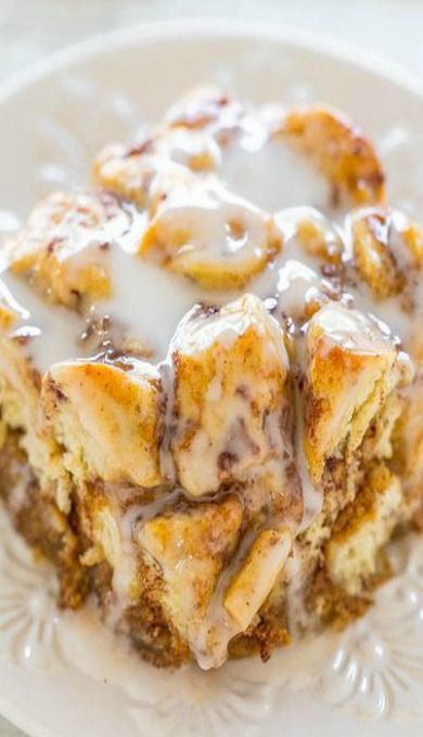 Pumpkin Cinnamon Roll Bake Apple Cinnamon Roll Bake, Overnight Cinnamon Rolls, Pumpkin Filling, Fluffy Cinnamon Rolls, Cinnamon Roll Casserole, Cinnamon Roll Bake, Averie Cooks, Cinnamon Roll Dough, Pumpkin Cinnamon Rolls