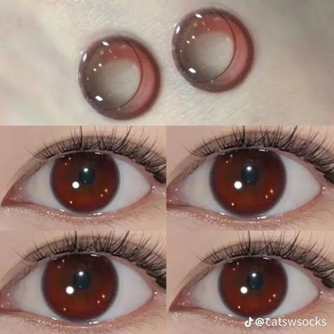 Red Contact Lenses Makeup, Red Eye Contact, Red Colored Contacts, Big Contact Lenses, Red Contacts Makeup, Red Eye Contact Lenses, Eye Contacts Colored, Red Eye Contacts, Red Eyes Contacts