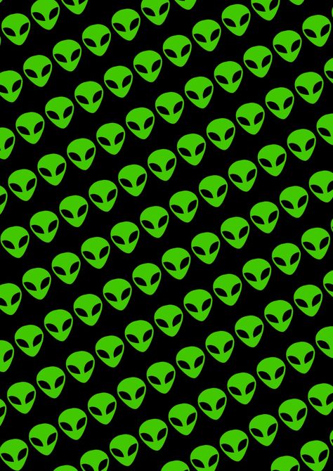 Alien Pattern Wallpaper, Alien Background Aesthetic, Alien App Icon, Green Alien Wallpaper, Green Alien Aesthetic, Alien Background, Alien Wallpaper, Nightmare Before Christmas Pictures, Computer Wallpaper Hd