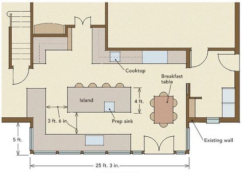 Micro-additions Make Home Upgrades Affordable - Fine Homebuilding House Bump Out Addition, Kitchen Addition Ideas Bump Out, Dining Room Bump Out, Living Room Addition Ideas, Bump Out Addition, Small Master Bath, Living Room Addition, Ranch House Remodel, Bump Out