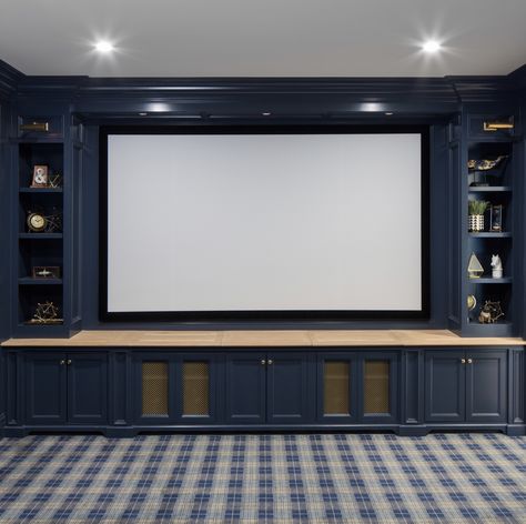 Home Theater Basement, Theatre Room Ideas, Basement Movie Room, Movie Theater Rooms, Home Theater Room Design, Theater Room Design, Media Room Design, Home Cinema Room, At Home Movie Theater