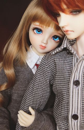 girlfriend :P | Flickr - Photo Sharing! Couples Doll, Bjd Dolls Girls, Show Da Luna, Love Wallpapers Romantic, Barbie Images, Love Wallpapers