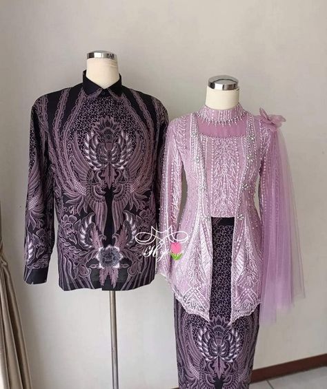 Rekomendasi baju couple kondangan✨💗makin serasia aja niih,modelnya mewah ,harganya murah Cek harga👉 https://shope.ee/1LAgHfPBmI Kebaya Lamaran, Kebaya Modern Dress, Kebaya Brokat, Kebaya Dress, Kebaya Muslim, Modern Hijab, Modern Dress, Formal Outfit, Hijab Outfit