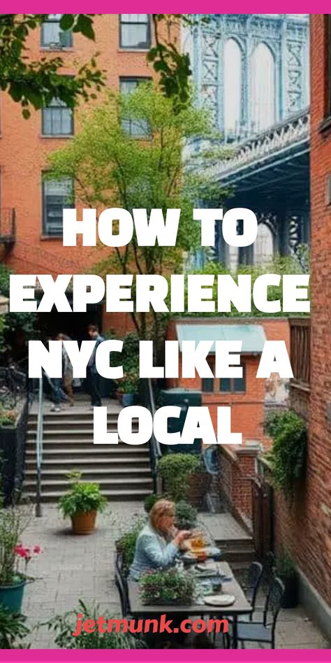 Experience NYC Like a Local with Hidden Gems and Off-the-Beaten-Path Spots Destination Travel, New York Travel Guide, Tourist Trap, The Tourist, Urban Oasis, Destination Voyage, Secret Places, Green Space, Walking In Nature