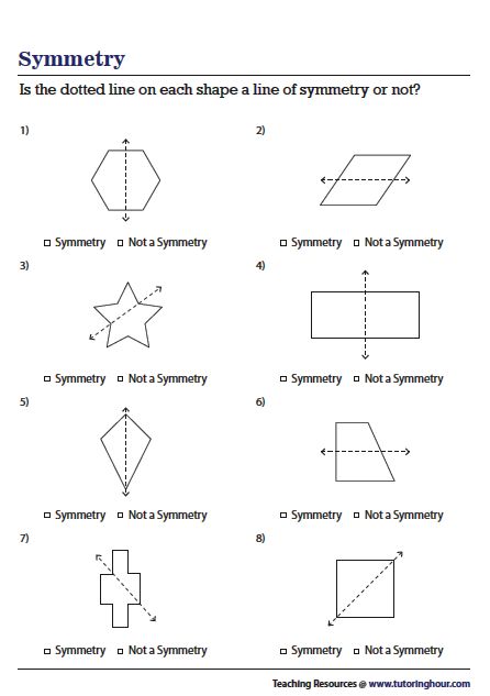 A Line of Symmetry or not? Symmetry Worksheets For Grade 3, Lines Of Symmetry 4th Grade, Line Of Symmetry Worksheet, Shapes Silhouette, Symmetry Math, Line Of Symmetry, Maths Geometry, Lines Of Symmetry, Symmetry Activities