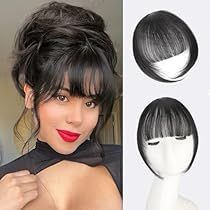 Clip On Bangs, French Bangs, Faux Bangs, Clip In Bangs, Fake Bangs, Air Bangs, Bangs For Women, Real Human Hair Extensions, Human Hair Clip Ins