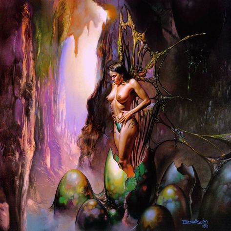 Boris Vallejo Women, Boris Vallejo Art, Julie Bell, Nude Artwork, Scifi Fantasy Art, Boris Vallejo, Rennaissance Art, Frank Frazetta, Fantasy Artist