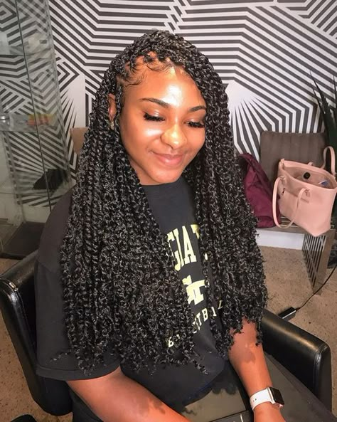 Passion Twists, Twist Braid Hairstyles, Hair Guide, Crochet Braids Hairstyles, Girls Hairstyles Braids, Girls Braids, Braided Hairstyles For Black Women, Long Braids, Box Braids Hairstyles