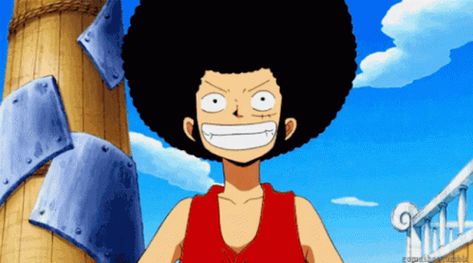 One Piece Afro Luffy GIF – One Piece Afro Luffy Thumbs Up – discover and share GIFs Afro Luffy, Luffy Gif, King Of The Pirates, Wan Pīsu, One Piece Gif, Up Animation, One Piece Meme, Anime Gifs, One Piece Pictures