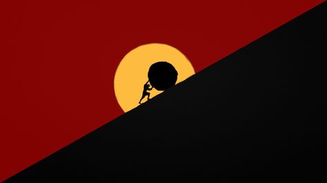 Sisyphus Wallpaper, Desktop Wallpaper, Art Wallpaper, Modern Style, Digital Art, Wallpapers, Art