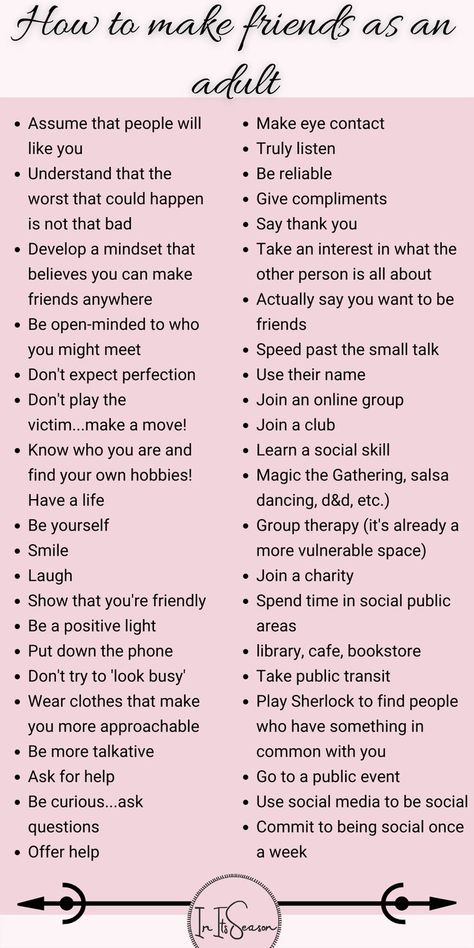 Get 47 ideas to help you make new friends as an adult without having to change who you are as a person. Whether you are an introvert or not, these tips can make it easy to make connections with new people on a regular basis. <<< Habits for Personal Growth >>> Playing The Victim, Cold Remedies, Make Friends, Breathing Exercises, Lose 40 Pounds, Mental And Emotional Health, Make New Friends, Meeting New People, Change My Life