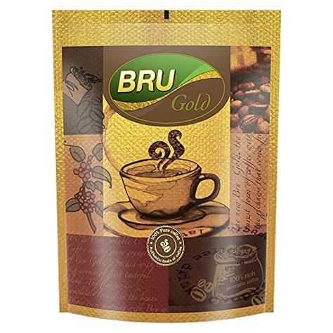 BRU Gold Instant Coffee 500 g Check more at https://productsoffer.in/bru-gold-instant-coffee-500-g/ Bru Coffee, Robusta Coffee, Coffee Brand, Gourmet Food Gifts, Coffee Mix, Computer Gifts, Gold Coffee, Food Gift Cards, Filter Coffee